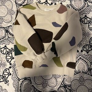 Zara Printed Sweatshirt and Sweatpants